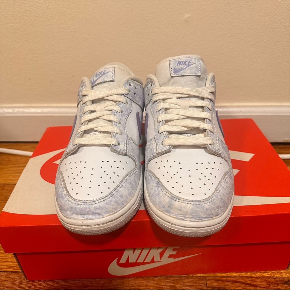 Nike W Dunk Low OG Purple Pulse Womens 8 / Mens 6.5 White Violet DM9467-500 - Picture 4 of 13